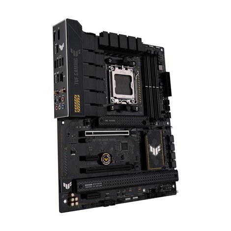 Asus | TUF GAMING B650-PLUS WIFI | Processor family AMD | Processor socket AM5 | DDR5 DIMM | Memory slots 4 | Supported hard di - 8